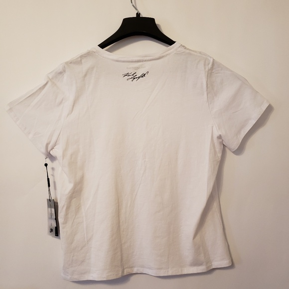 Karl Lagerfeld Women's Ikonik Portrait White Shirt - Picture 4 of 4